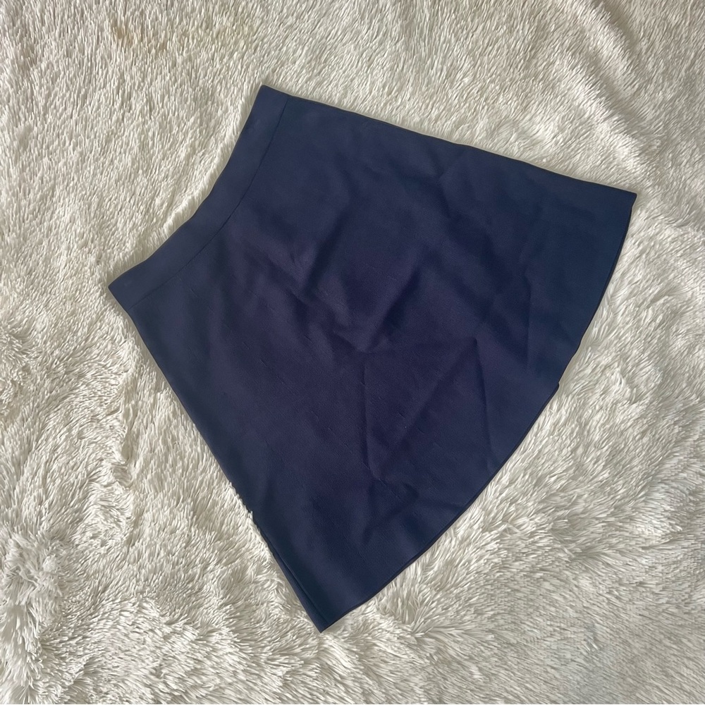Cabi A-Line Skirt Blue Medium Pre-Owned Elastic Waist Size Medium